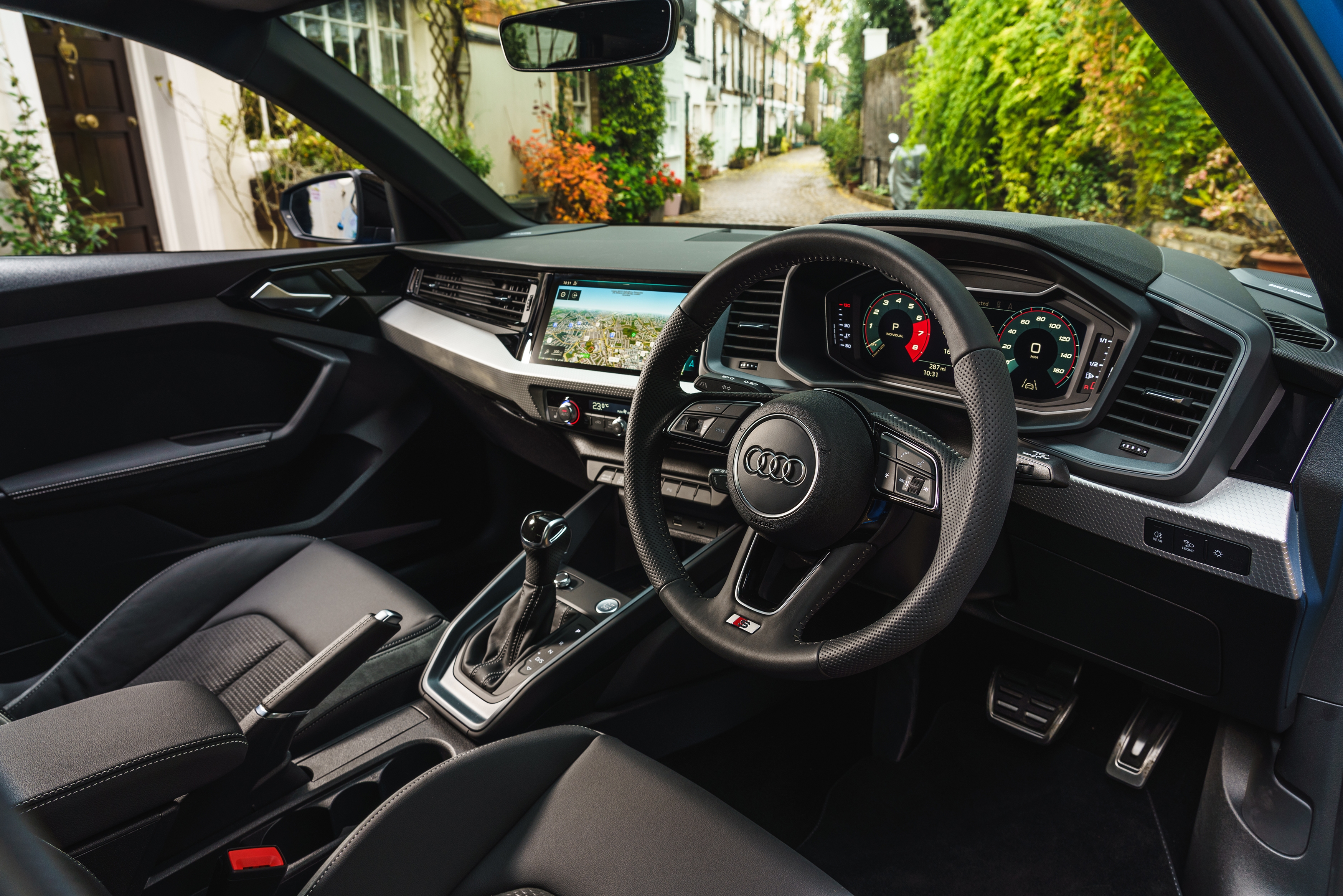 Audi A1 Sportback S line interior dashboard