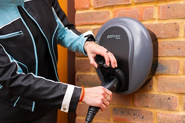 Pod point EV charger