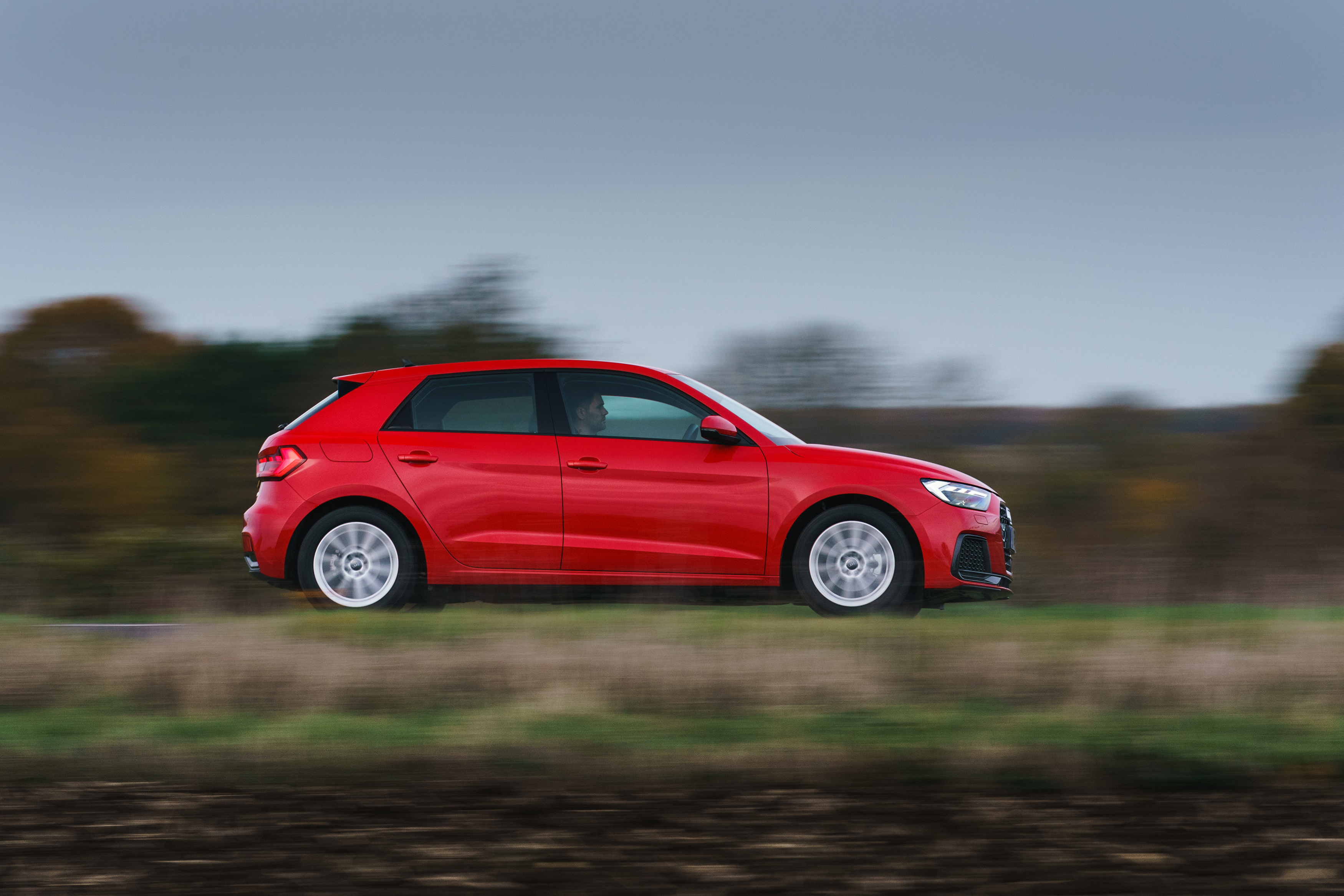 Audi A1 Sportback Sport on country road