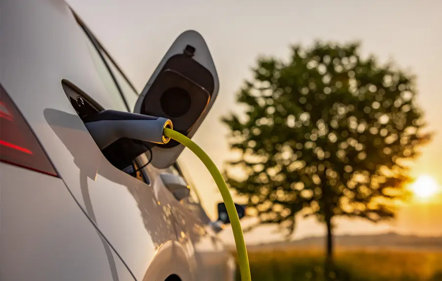 electric lease car charging
